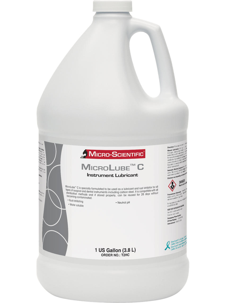 MICRO-SCIENTIFIC INSTRUMENT LUBRICANT - Instrument Lubricant, Gallon, 4/cs (36 cs/plt) (US Only)