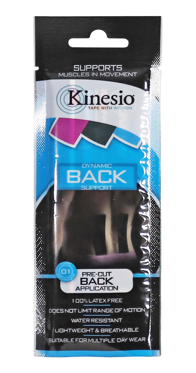 KINESIO TAPE PRE CUTS - Low Back Pre Cut, 20 app/bx   (020798)