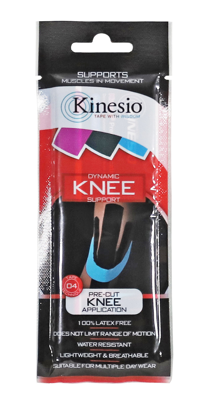 KINESIO TAPE PRE CUTS - Knee Pre Cut, 20 app/bx   (020801)