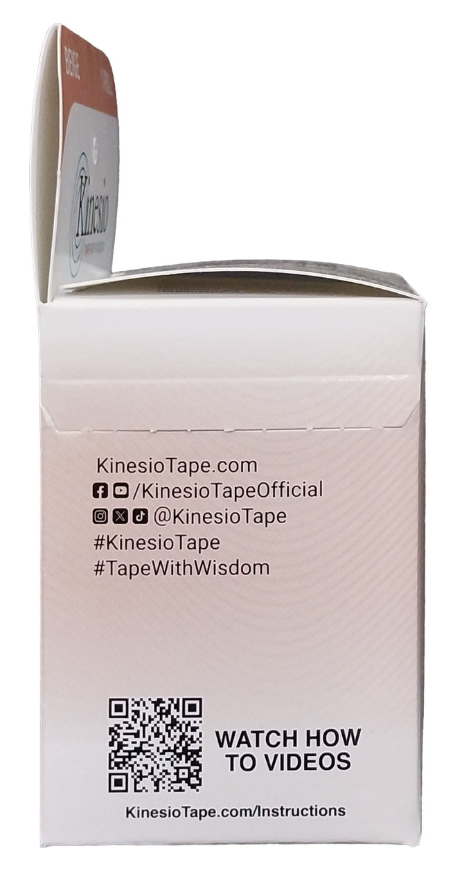 KINESIO TEX CLASSIC TAPE - Classic Tape, 2" x 13.1 ft, Beige, 6 rl/bx   (090295)