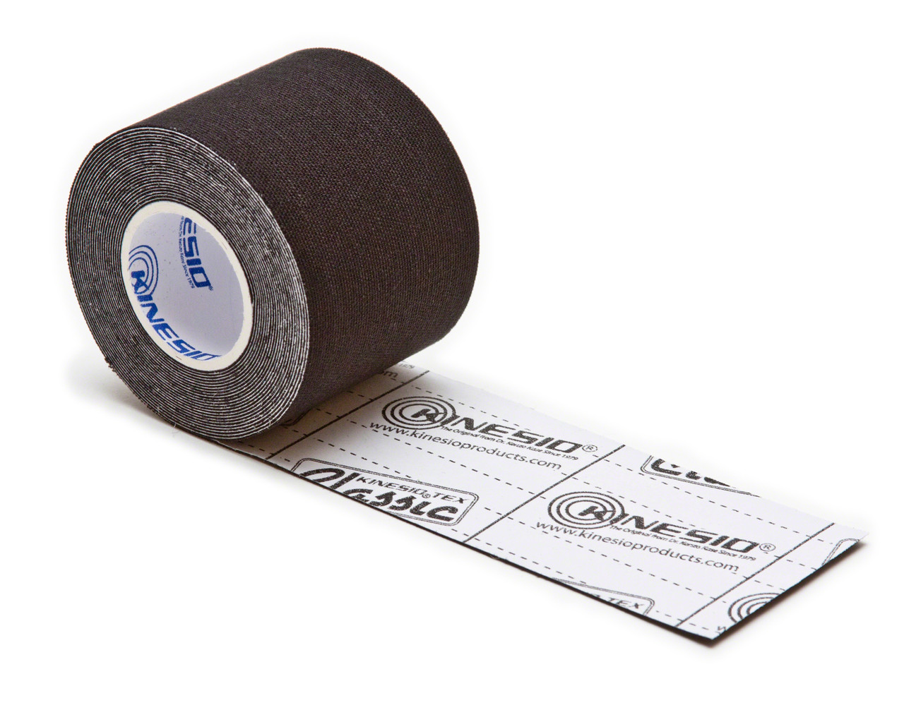 KINESIO TEX CLASSIC TAPE - Classic Tape, 2" x 13.1 ft, Black, 6 rl/bx   (090298)