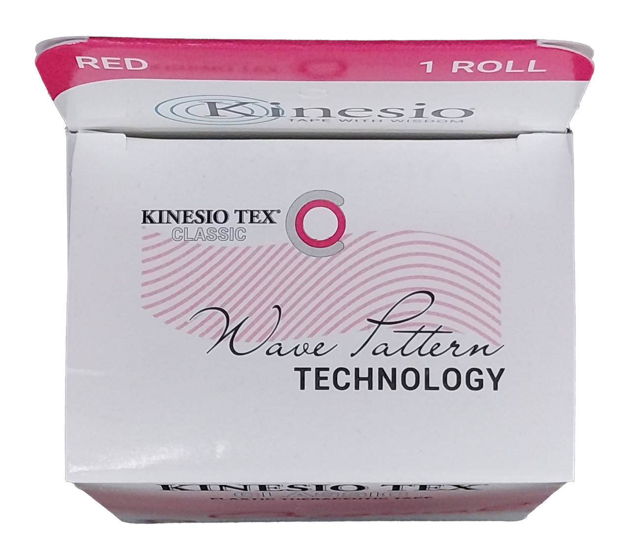 KINESIO TEX CLASSIC TAPE - Classic Tape, 2" x 13.1 ft, Red, 6 rl/bx   (090297)