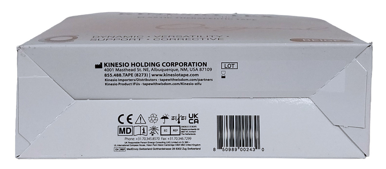 KINESIO TEX CLASSIC TAPE - Classic Tape, 2" x 34 yds, Beige, Bulk   (090300)