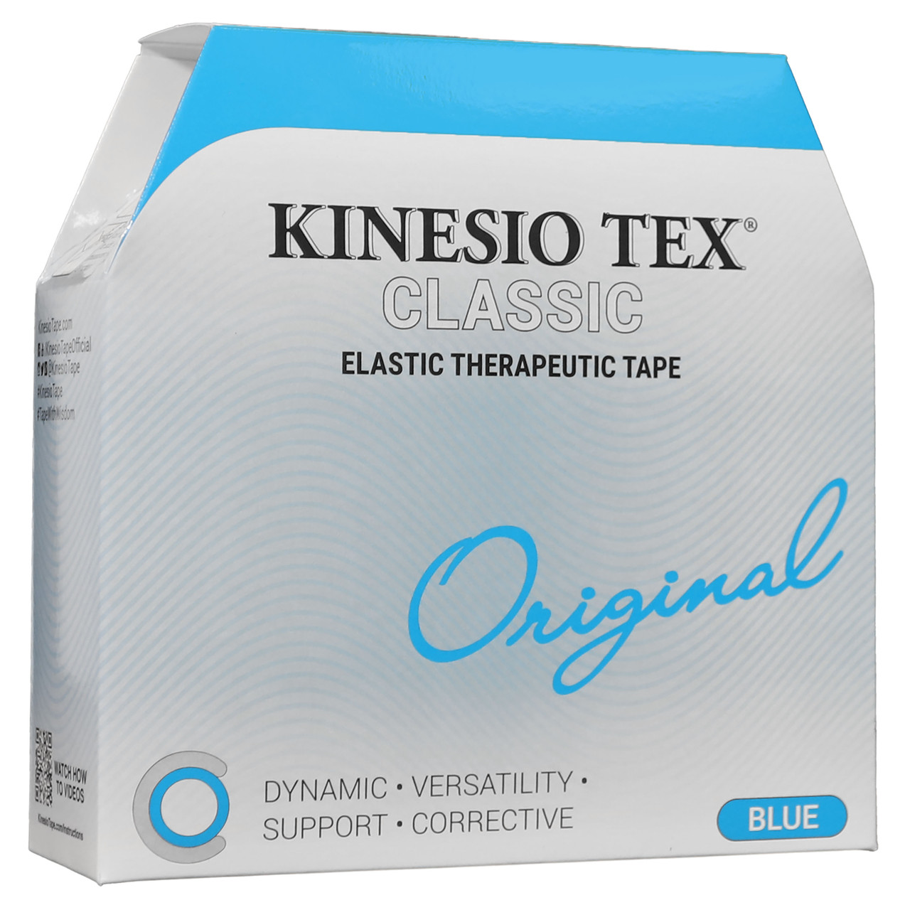 KINESIO TEX CLASSIC TAPE - Classic Tape, 2" x 34 yds, Blue, Bulk  (090301)