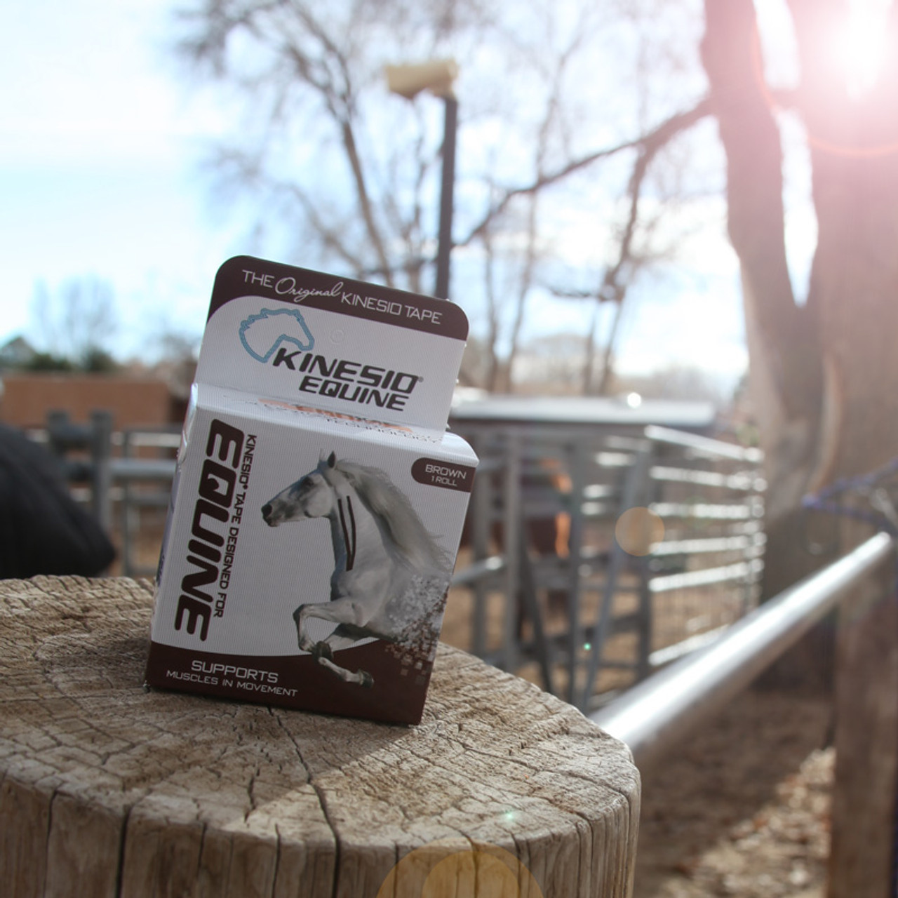 KINESIO EQUINE TEX CLASSIC TAPE - Kinesio Equine Brown, 120/cs (36 cs/plt)   (091799)