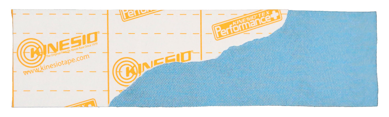 KINESIO® TEX PERFORMANCE+ TAPE - Performance+ Tape, 2" x 5.5 yd. Blue w/Logo, 4 rolls/bx   (092130)