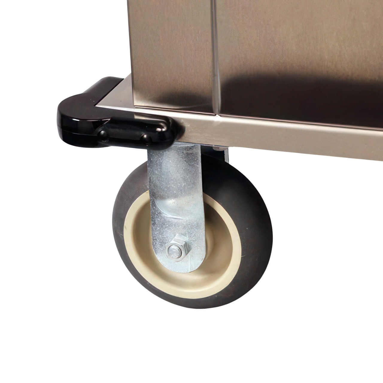 LAKESIDE ELITE SERIES™ ENCLOSED ROOM SERVICE DELIVERY CARTS - Enclosed Room Service Cart, 6 Tray Capacity, 32¼"W x 21¾"D x 45¾"H, 110 lb Capacity, Stainless Steel