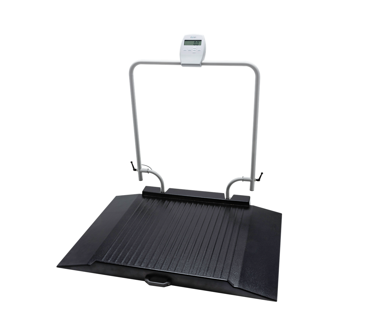 DORAN WHEELCHAIR SCALE Wheelchair Scale with Dual Ramp & Mast, 800 lb Capacity, 30" x 31" (3 ea/plt) ( ONLY)
