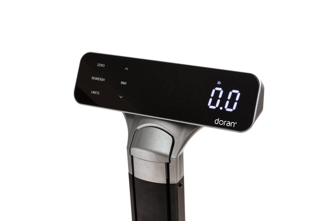 DORAN DIGITAL PHYSICIAN'S SCALE Waist High Digital Physicians Scale, 600x0.2lb (270x0.1kg), Internal Rechargeable Battery
