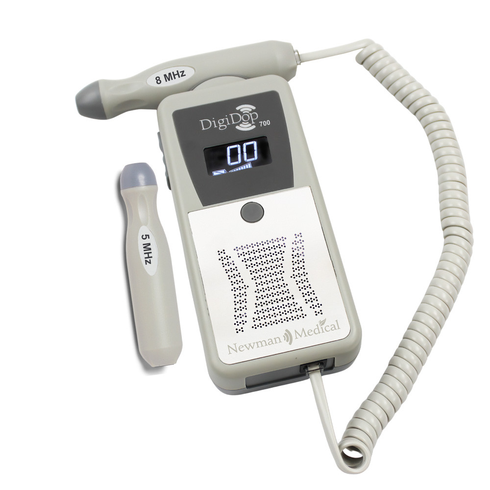 NEWMAN DIGIDOP HANDHELD DOPPLER PROBE COMBOS Display Digital Doppler with Recharger Includes Vascular 5MHz & 8MHz Probes (US Only) ( ONLY)