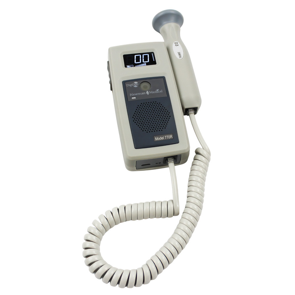 NEWMAN DIGIDOP HANDHELD DOPPLER PROBES Display Digital Doppler (DD-770), 3MHz Obstetrical Probe, Rechargeable (US Only) ( ONLY)