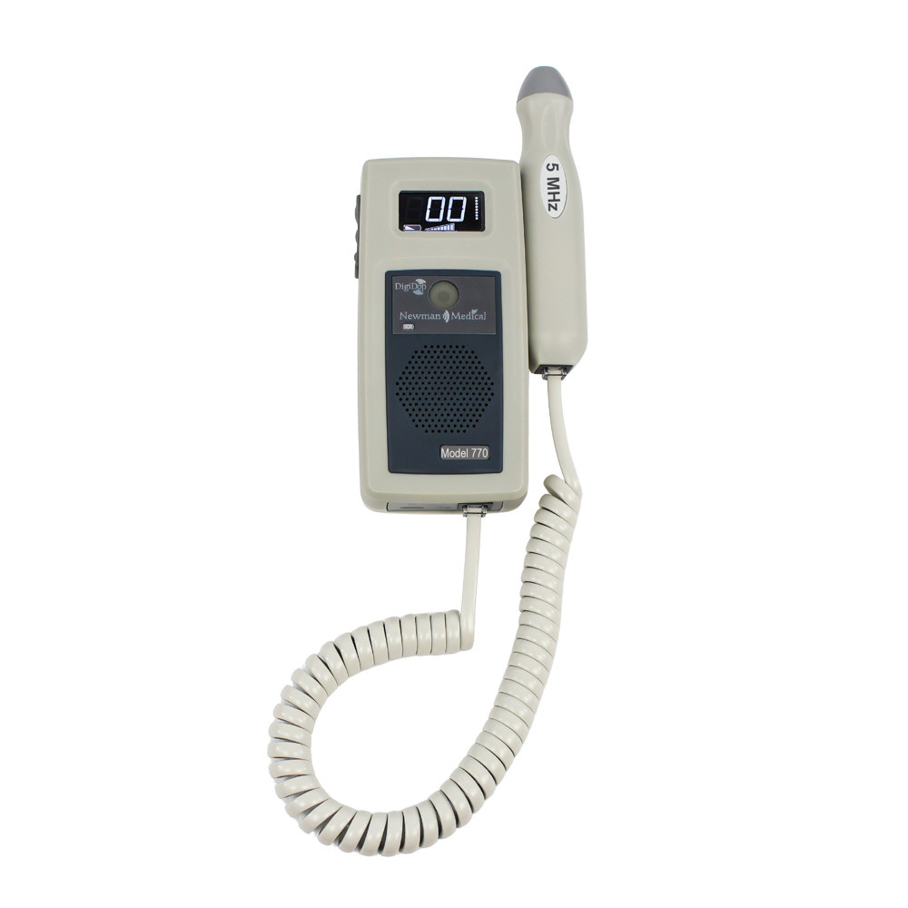 NEWMAN DIGIDOP HANDHELD DOPPLER PROBES Display Digital Doppler (DD-770), 5MHz Vascular Probe, Rechargeable (US Only) ( ONLY)