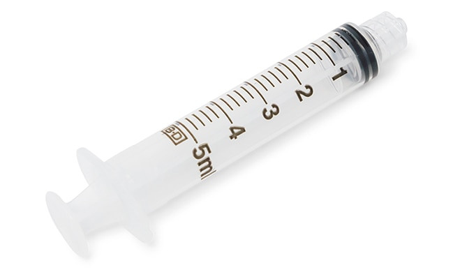 BD Syringe Only, 5mL, Luer-Lok™ Tip, Sterile, Individually Wrapped, 125/bx, 4 bx/cs (Continental US Only)