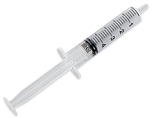 BD Syringe Only, 5mL, Slip Tip, 125/bx, 4 bx/cs (Continental US Only)