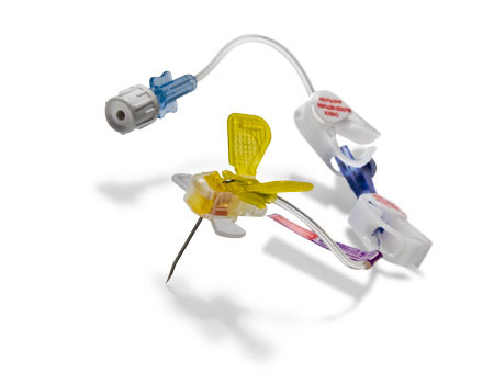 BD PowerLoc® Safety Infusion Set with Y-Injection Site, 22G x 1", 20/pk (Continental US Only) - 22G, 1"