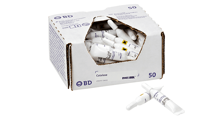 BD Catalase Dropper Reagent, 50/pk (Non-Returnable) (Continental US Only)