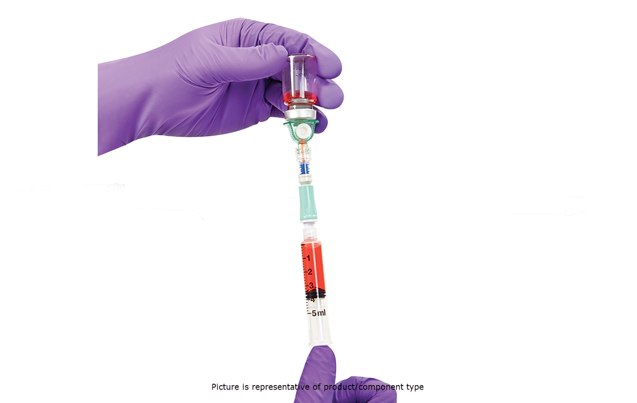 BD Texium™ Bonded Syringe, 5 ml, Needle-Free, Closed Male Luer, 100/cs (Continental US Only)