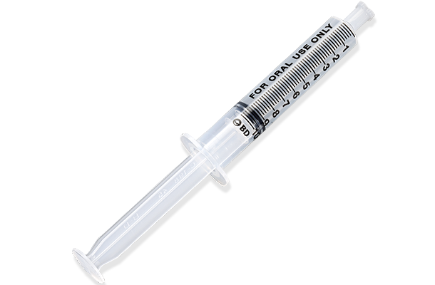 BD Oral Syringe, Clear, 10mL, Tip Cap, 100/pk, 5 pk/cs (Continental US Only) - Clear