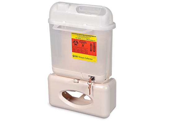 BD Wallmate™ Includes: 5.4 Qt Sharps Collector, Locking Bracket & Glove Box Holder (42 ea/plt) (Continental US Only)