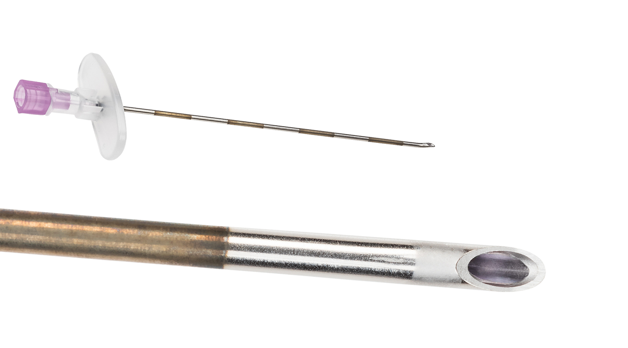 BD Weiss Needle, 18G x 5", Fixed Wings, Modified Tuohy Point, 10/bx, 5 bx/cs (Continental US Only) - 18G, 5"