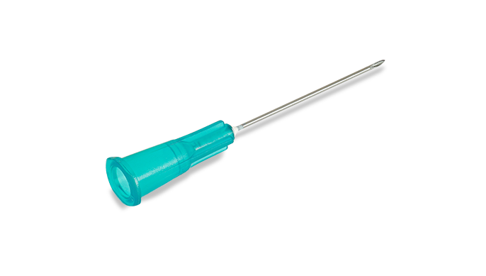 BD PRECISIONGLIDE™ Needle, 23G x 1", Regular Bevel, Sterile, 100/bx, 10 bx/cs (Continental US Only) - 23G, 1"