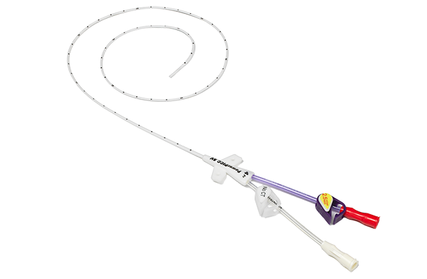 BD PowerPICC™ SV Catheter, 4 FR, Dual-Lumen IR with 70 cm Nitinol Guidewire, 5/cs (Continental US Only)