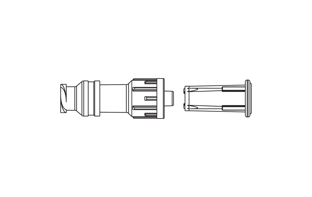 BD SmartSite Needle-Free Valve, 0.11 ml PV, Stand Alone, 100/cs (Continental US Only)