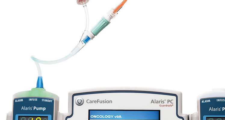 BD Gravity Set, Non-Vented, 180 Micron Filter, (3) Roller Clamps, (1) SmartSite Needle-Free Valve, 9" from 2-Piece Male Luer Lock w/ Pressure Pump, 15 drops/L, 105" Length, PV 67 ml, Sterile, 20/cs (Continental US Only) - 9"