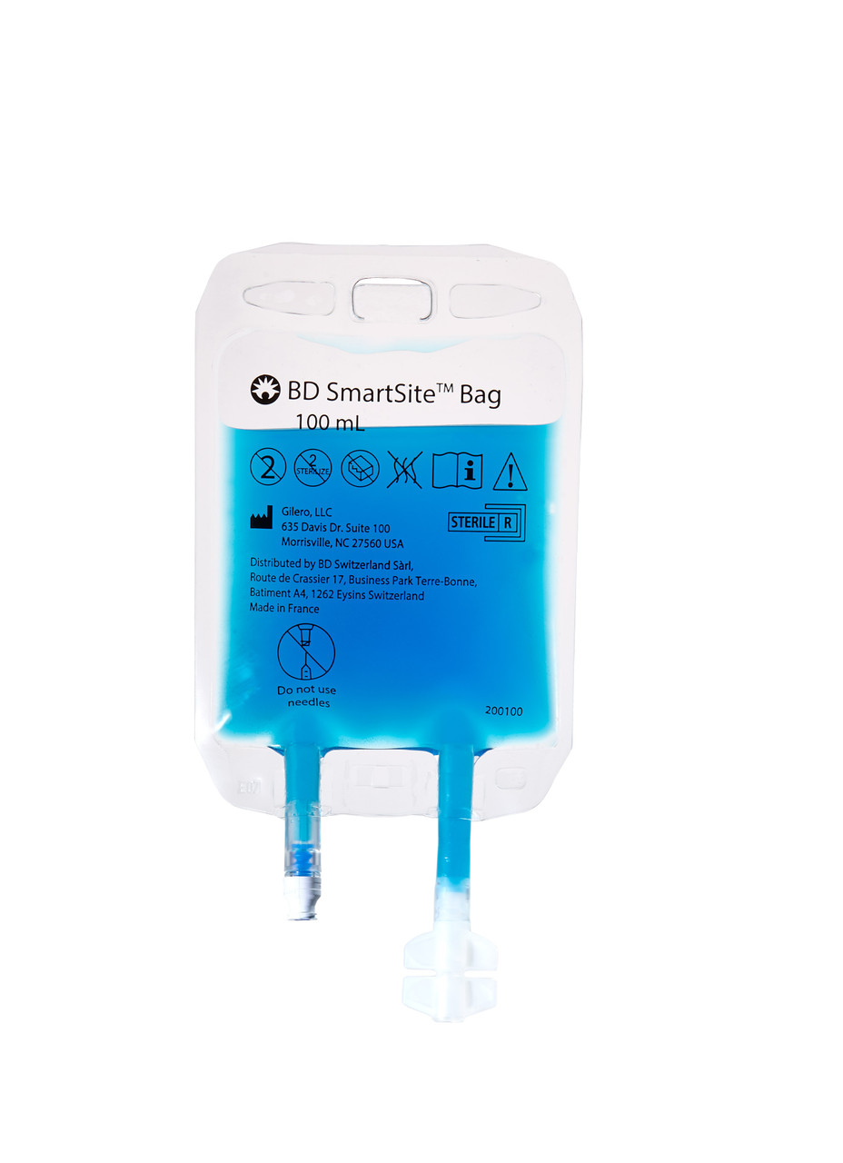 BD SmartSite™ Bag, 100 ml, 150/cs (Continental US Only)