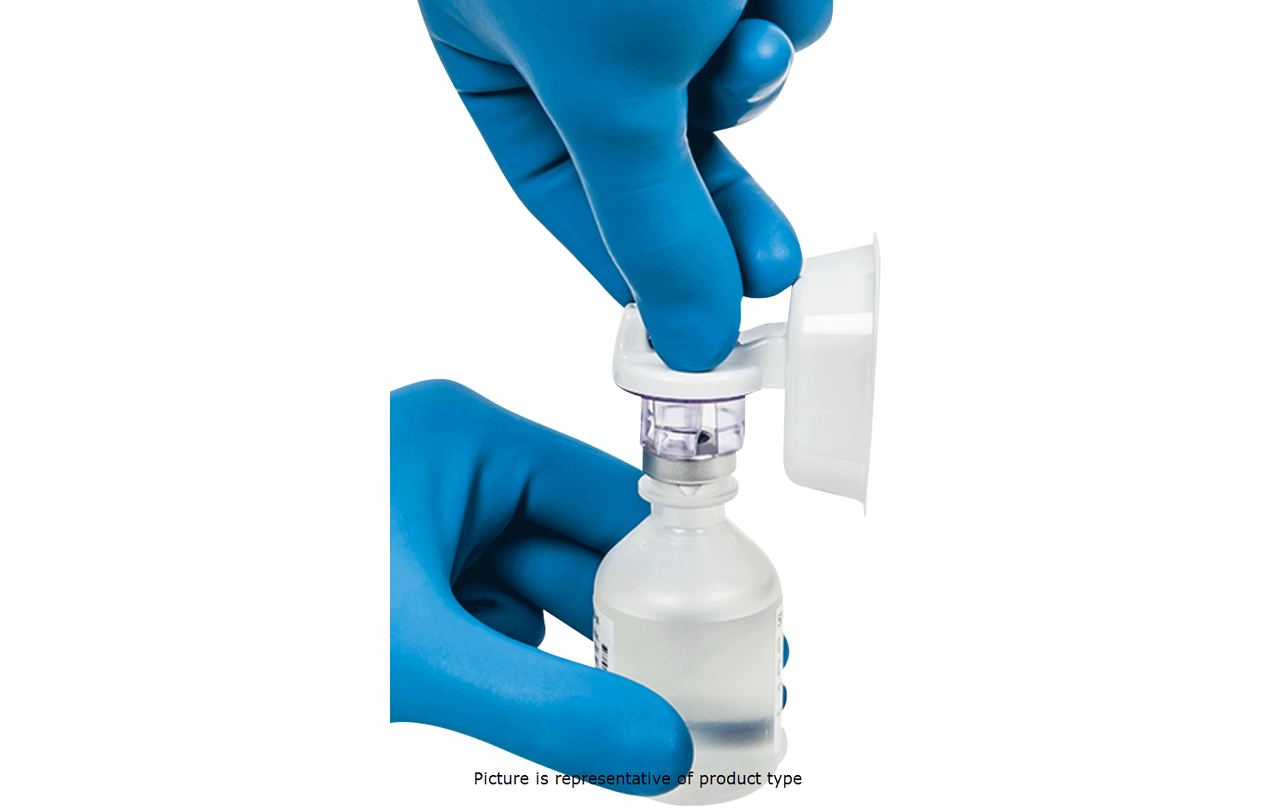 BD SmartSite™ VialShield Closed Vial Access Device, 20 mm, Not Made with DEHP, 50/cs (Continental US Only)