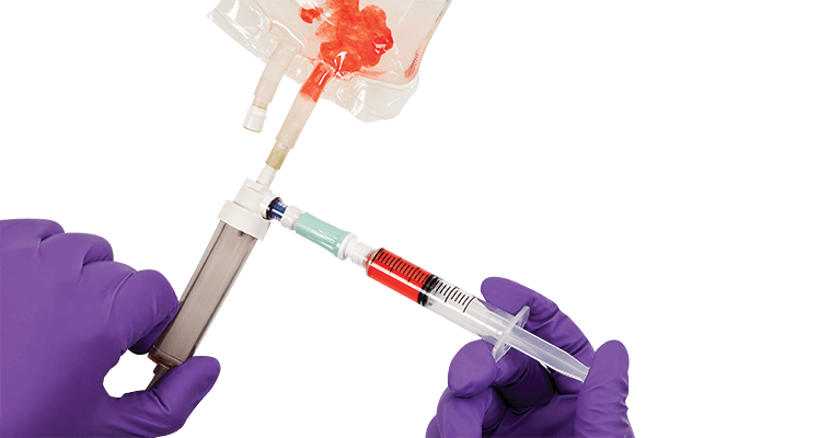 BD Texium® Closed Male Luer, 0.12 ml PV, PVC, DEHP Free, with Female Cap, 100/cs (Continental US Only)
