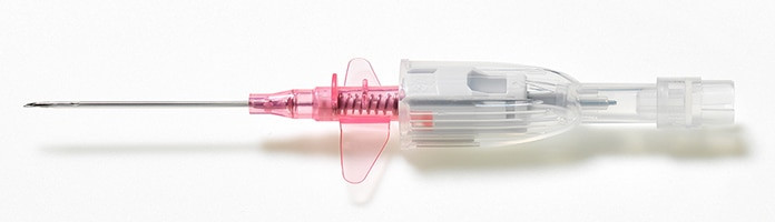Cathena™ IV Catheter with BD Multiguard™ Technology, Safety, 20G X 1.25" with Wings, Instaflash™ Needle Technology, Vialon™ Catheter Material, 120/cs (Continental US Only) - 20G, 25"