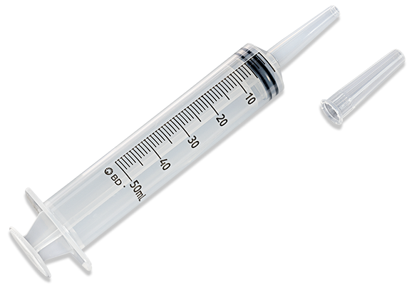 BD Catheter Tip Syringe, Tip Shield, 50mL, 40/bx, 4 bx/cs (Continental US Only)