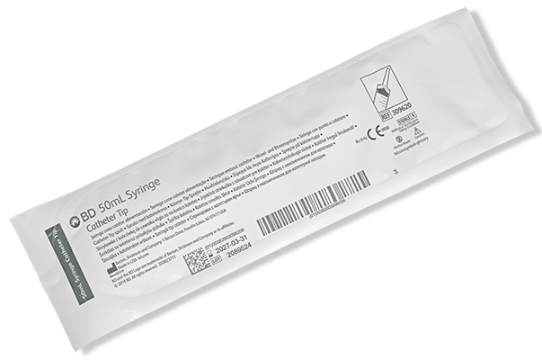 BD Catheter Tip Syringe, Tip Shield, 50mL, 40/bx, 4 bx/cs (Continental US Only)