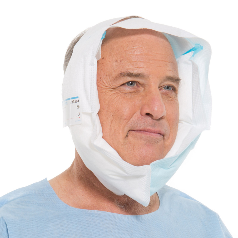 HALYARD BILATERAL FACIAL ICE PACK - Ice Pack, 1 strap, 5" x 12", 12/bx, 2 bx/cs (US Only)