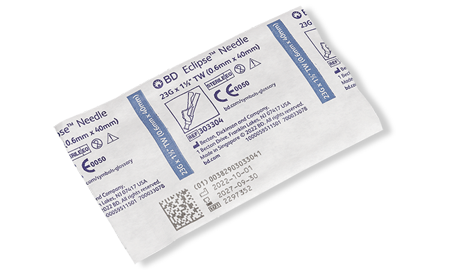 BD Needle, 21G x 1½", For Luer Lok Syringes Only, 100/bx, 12 bx/cs (Continental US Only) - 21G, 1½"