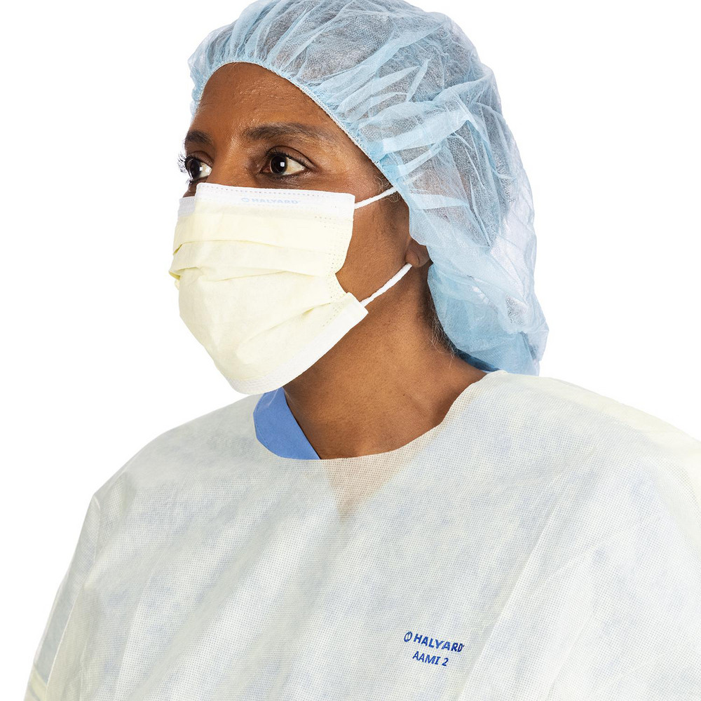 HALYARD BOUFFANT CAP - Bouffant Cap Spunbound, Blue, X-large (27"), 100/ctn, 5 ctn/cs (US Only)