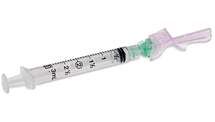 BD ECLIPSE™ Needle, 21G x 1½", 3mL, Luer-Lok™ Syringe, Detachable Needle, 50/bx, 6 bx/cs (Continental US Only) - 21G, 1½"