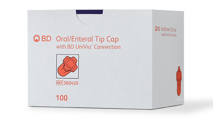 BD Accessories: Tip Caps, Sterile, 100/bx, 10 bx/cs (Continental US Only)