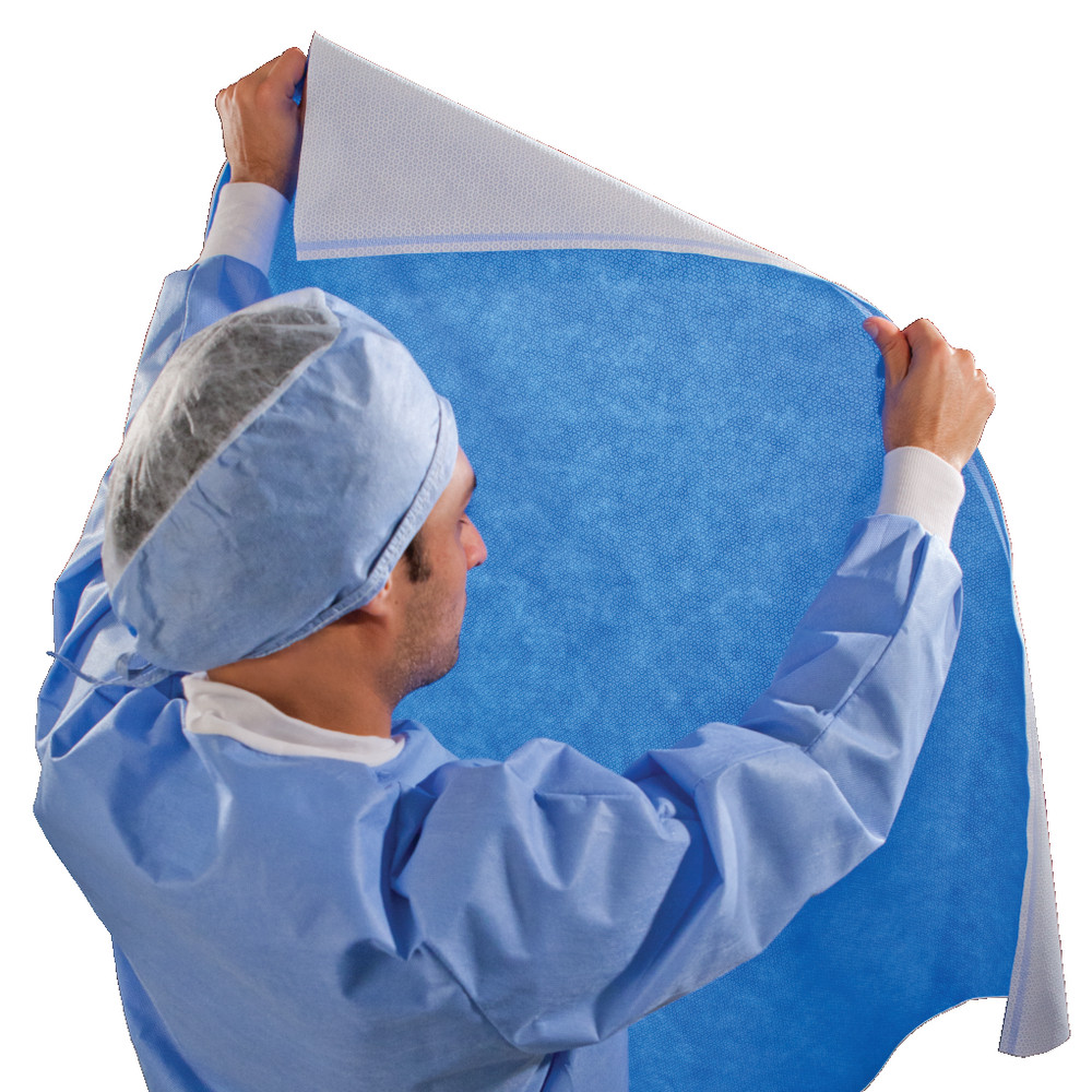 HALYARD QUICK CHECK™ STERILIZATION WRAP - H200, Quick Check Wrap, 36" x 36", 48/bg, 3 bg/cs (US Only)
