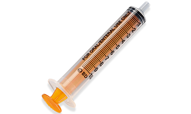 BD Enteral Syringe, UniVia™ Connector, 10mL, 100/pk, 4 pk/cs (Continental US Only)