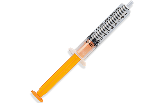 BD Enteral Syringe, UniVia™ Connector, 10mL, 100/pk, 4 pk/cs (Continental US Only)