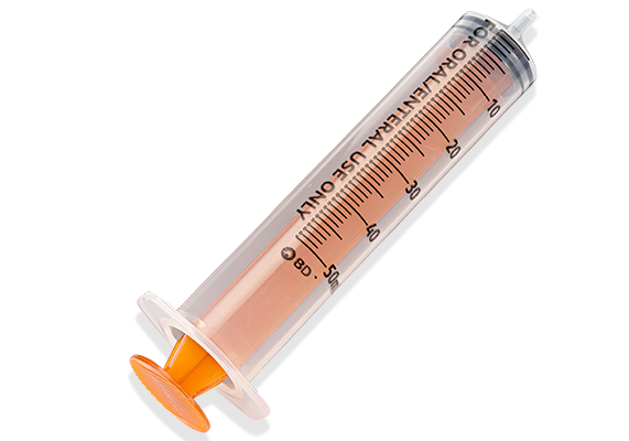 BD Enteral Syringe, UniVia™ Connector, 50mL, Sterile, 40/pk, 4 pk/cs (Continental US Only)