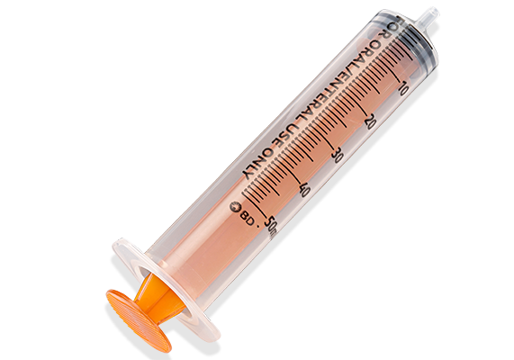 BD Enteral Syringe, UniVia™ Connector, 50mL, Sterile, 40/pk, 4 pk/cs (Continental US Only)