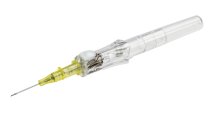 BD IV Catheter, 24G x .56", Yellow, 50/bx, 4 bx/cs (Continental US Only) - 24G, 56", Yellow