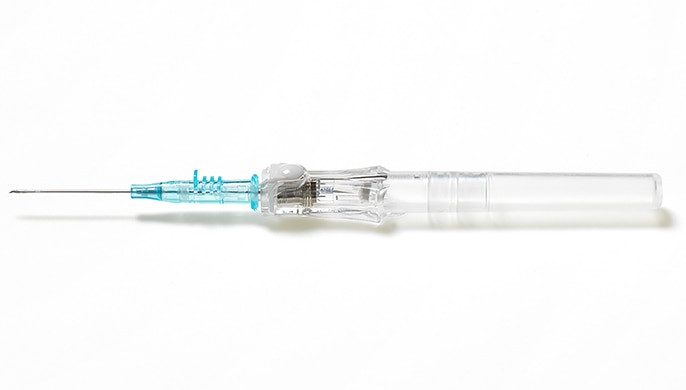 BD IV Catheter, 22G x 1", Blue, 50/bx, 4 bx/cs (Continental US Only) - 22G, 1", Blue
