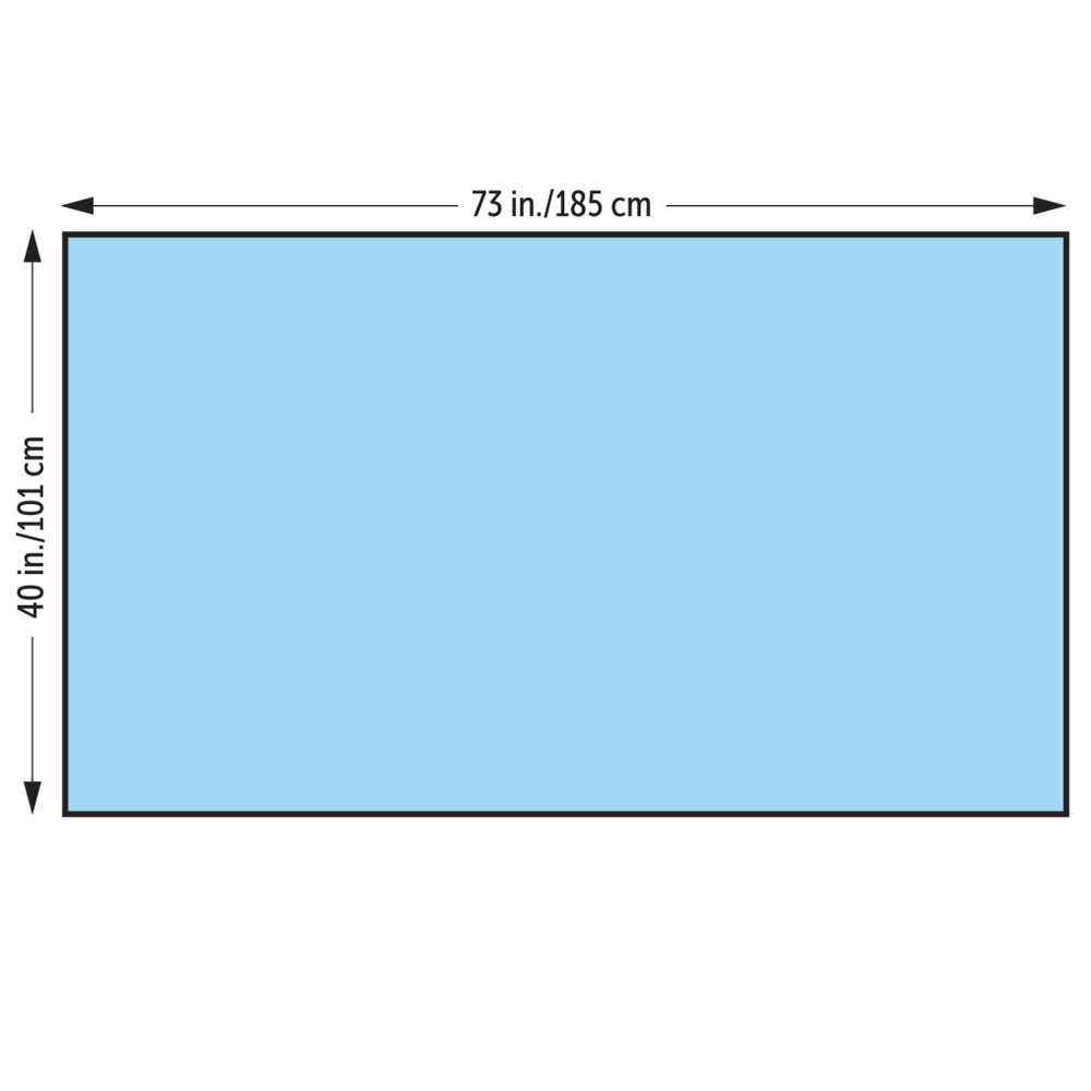 HALYARD DRAPES - Medium Drape, 40" x 73", Sterile, 60/cs (US Only)