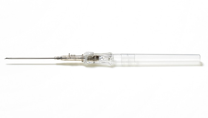 BD IV Catheter, Winged, 16G x 1.77", Gray, 50/bx, 4 bx/cs (Continental US Only) - 16G, 77", Gray
