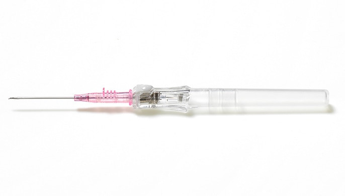 BD IV Catheter, Winged, 20G x 1.16", Pink, 50/bx, 4 bx/cs (Continental US Only) - 20G, 16", Pink