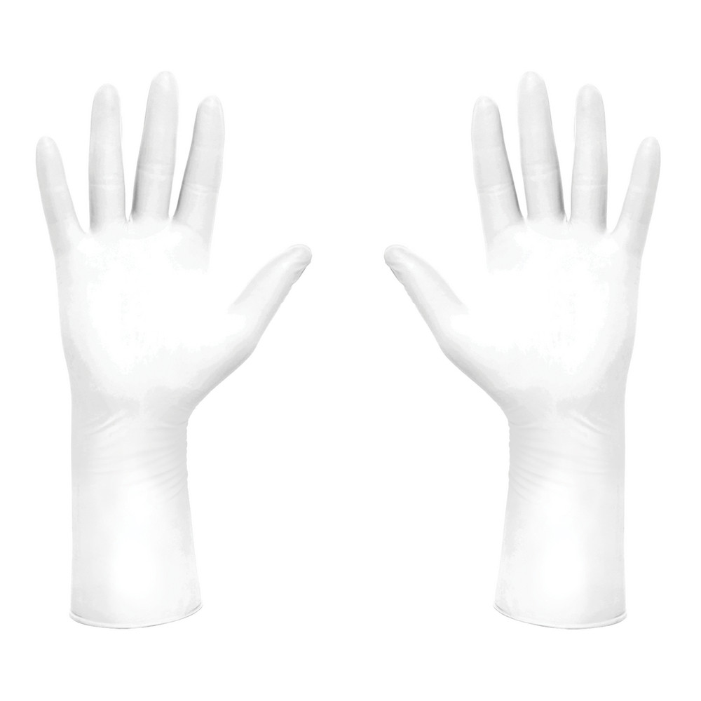 HALYARD PUREZERO® HG3 NITRILE CLEANROOM GLOVES - Gloves, Size 6, 12" Long with Smooth Grip, 6-mil Fingertip Thickness, White, Sterile, 20 pr/bx, 10 bx/cs (Any glove product purchased after 4/10/26 is non-returnable until further notice based on the c
